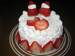 niyaん家クリスマスケーキ_レシピ