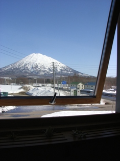 花地蔵からの羊蹄山