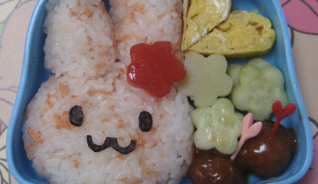 うさももちゃん弁当