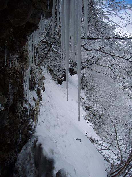 大日トラバース帰り
