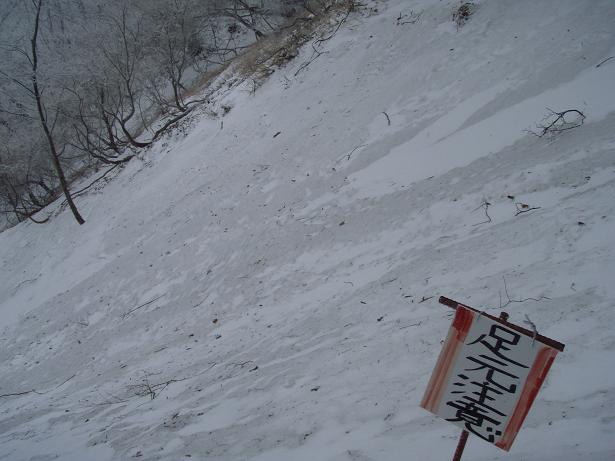 凄い急斜面でしょ