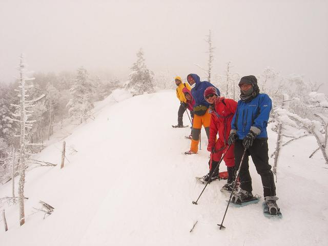 八経ヶ岳から降りてます