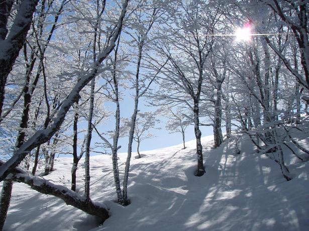 稜線キラキラ☆