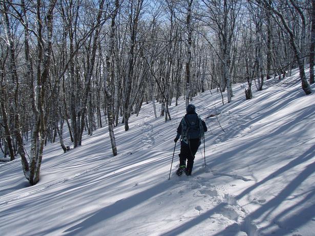 明神岳を巻いちゃいます♪