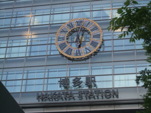 博多駅博多口の時計