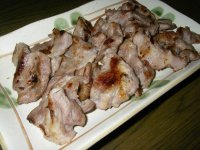 20110226豚筋肉の塩焼き