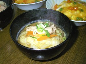 野菜たっぷり味噌ラーメン