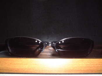 サングラス装着