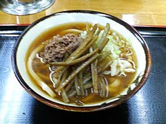 肉きんぴらうどん