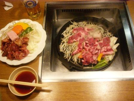 キリンビール園ジンギスカン