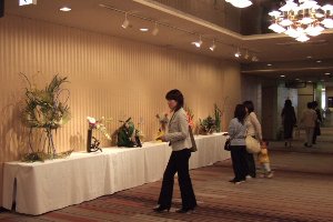 ２階の個人作品の展示