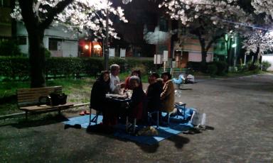 亀戸夜桜１