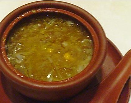 蟹味噌＆ふかひれ煮込