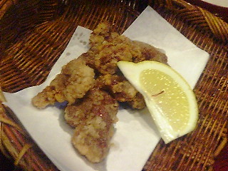 ミンク鯨竜田揚