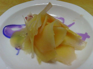 新ショウガの甘酢漬け