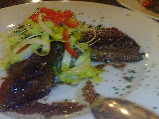 秋刀魚の軽い燻製