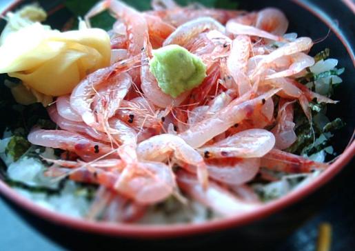 生桜えび丼（富士川楽座）