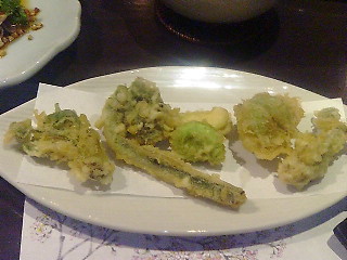 春野菜の天麩羅