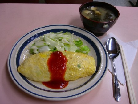 ユーミンの好きなオムライス・美味しかったよん♪