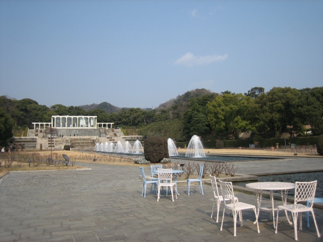 須磨離宮公園　冬