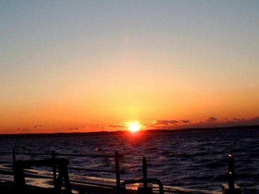 15.12.16　浜名湖＠夕日