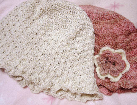 松編みの帽子２ 簡単な編み方付き ちろろの編みあみぶろぐ 楽天ブログ