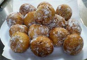 あんドーナツ　揚がりました