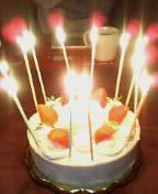 バースデーケーキ