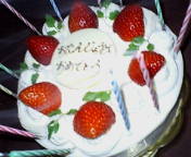 バースデーケーキ