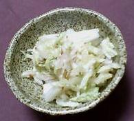 白菜のおひたし