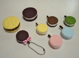 ビスケットのストラップ