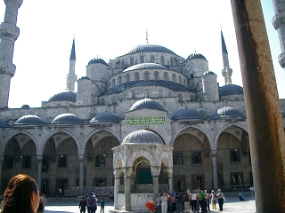 ブルーモスク入り口広場