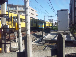 西武池袋線・上り屋敷駅跡１