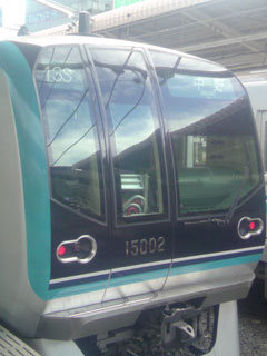 東京メトロ東西線用の新車15000系