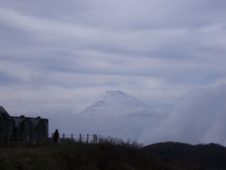 駒ヶ岳から見た富士山