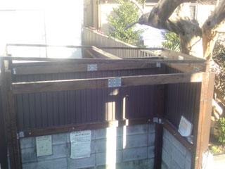 垂木取り付け完成