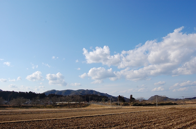 丸森町の青空