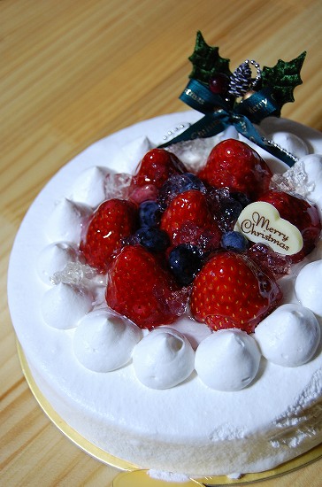 モーニングのクリスマスケーキ