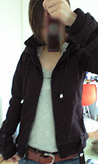 ギルフィーGILFY★ツイルフードジャケット05