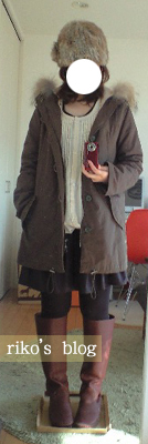 ローリーズファーム　モッズコート