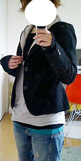 フード付き深ヘンリーロングカットソー02