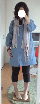 マシュマロクラウン・デニムワンピース03