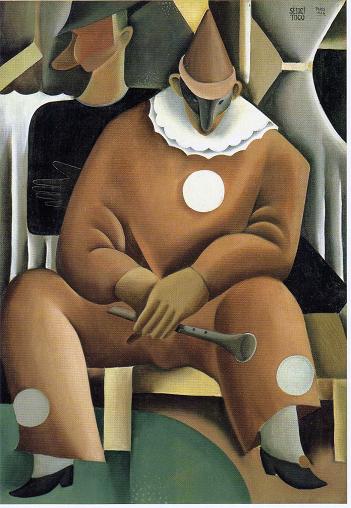 東郷青児「ピエロ」