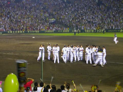 矢野さん　サヨナラ打