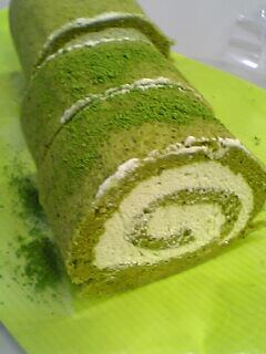 京匠庵の抹茶ロールケーキ♪3