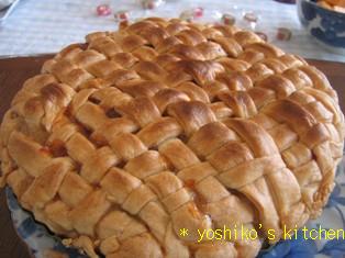 編みアップルパイ