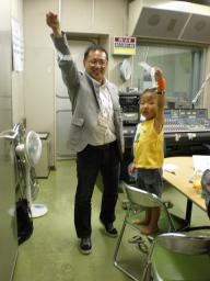 とっても嬉しそうな西林さんのお子さん&ウチの社長でした♪