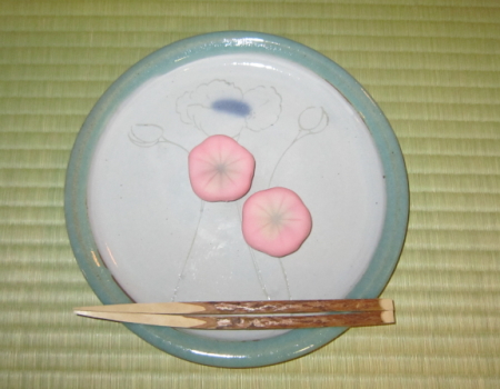 主菓子（朝顔）1