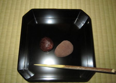 茶道お稽古（炉開き）