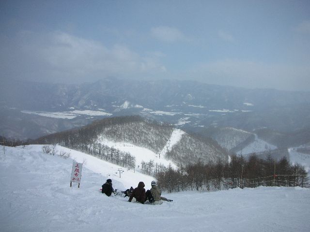 大好きな空いているゲレンデ